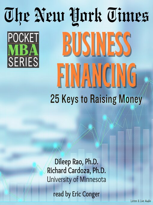 Title details for Business Financing by Dileep Rao, Ph.D. - Available